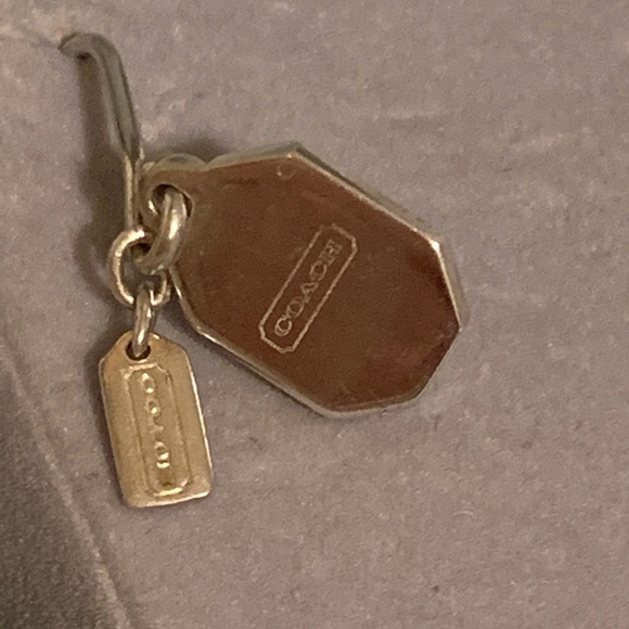 Coach sterling silver earrings - Picture 4 of 4